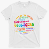 Esol Squad Teachers And Students Team Back To School T-Shirt - White