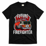 Future Firefighter Fire Fire Truck Car Gift T-Shirt - Black