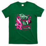 Fighting For Today Hope For Tommarow Breast Cancer T-Shirt - Irish Green