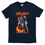 Fatal Gallop Diabolic Fear Black Horror Evil Monster Terror T-Shirt - Navy