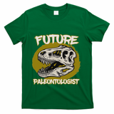 Future Paleontologist Cute Gifts For Dino Explorer T-Shirt - Green