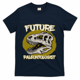Future Paleontologist Cute Gifts For Dino Explorer T-Shirt - Navy