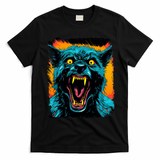 Frightnightfits Werewolf Halloween T-Shirt - Black