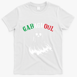Gabaghoul Funny Gabagool Italian Flag Halloween T-Shirt - White