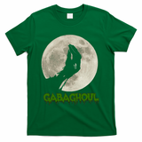 Gabaghoul Hand Moon Funny Halloween T-Shirt - Green
