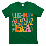 Groovy In My Assistant Principal Era School Worker T-Shirt - Green