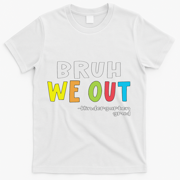 Goodbye Kindergarten Hello 1st Grade Kindergarten Graduation T-Shirt - White