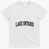 Great Lake Ontario Travel T-Shirt - White