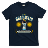 Gracias Messi 10 Retirement The End Of An Era Soccer T-Shirt - Navy Blue