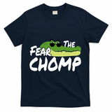 Gator Mascot Back To School Fear The Chomp Florida Game T-Shirt - Navy
