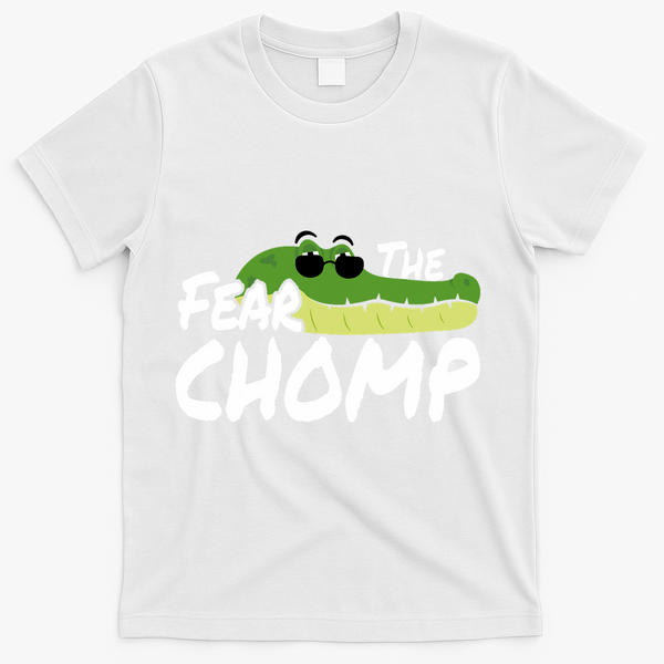Gator Mascot Back To School Fear The Chomp Florida Game T-Shirt - White