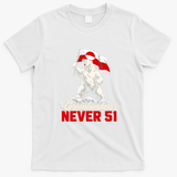 Greenlander Never 51 Greenland Protest T-Shirt - White
