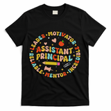 Groovy School Assistant Principal Teacher Appreciation T-Shirt - Black