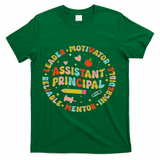 Groovy School Assistant Principal Teacher Appreciation T-Shirt - Green