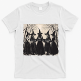 Girl Will Be Girl Witch Halloween Funny Witchy Vibes Women T-Shirt - White