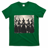 Girls Will Be Girls Halloween Witch T-Shirt - Irish Green