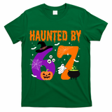 Haunted By 67 Six Seven Halloween 6-7 T-Shirt - Green