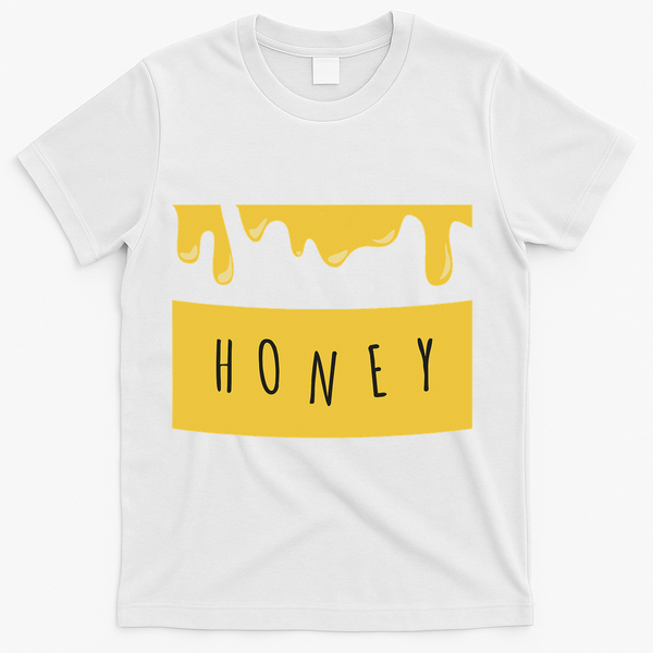 Honeypot Jar Of Honey Costume For Halloween T-Shirt - White