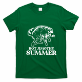 Hot Jimothy Summer Funny Raccoon Meme T-Shirt - Irish Green