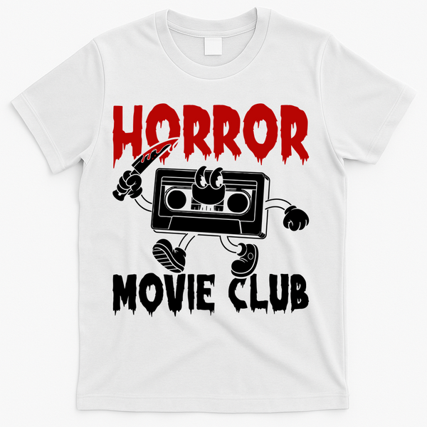 Horror Movie Club T-Shirt - White