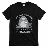 Hello My Name Is Neil Funny Seal Character Gift T-Shirt - Black