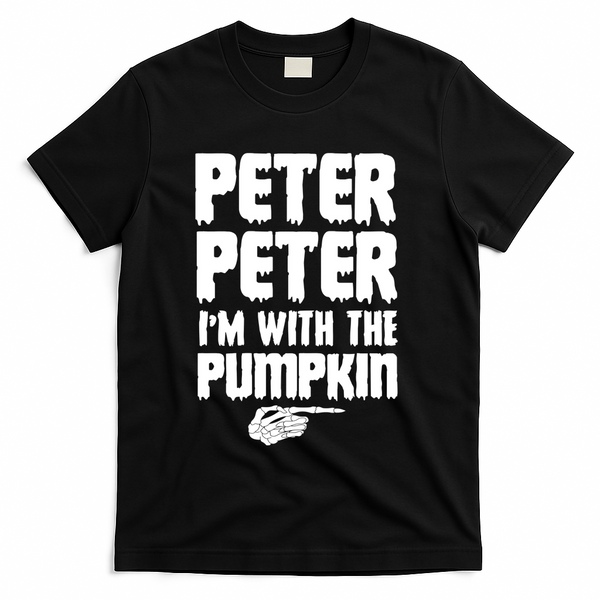 Halloween Peter Peter IM With The Pumpkin T-Shirt - Black