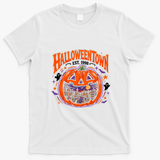 Halloween Town Pumpkin Vintage EST. 1998 T-Shirt - White