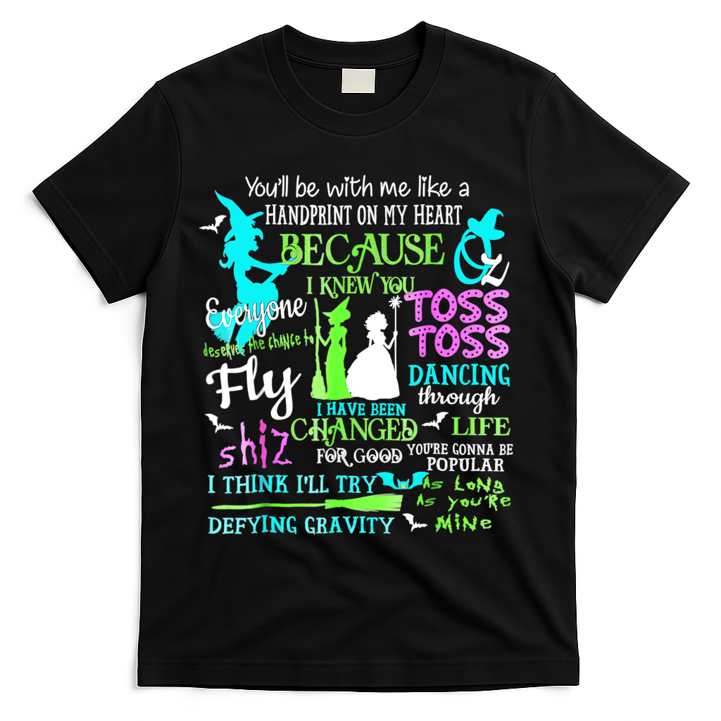 Halloween Wicked Musical T-Shirt - Black