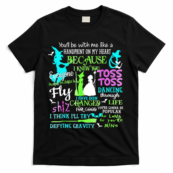 Halloween Wicked Musical T-Shirt - Black