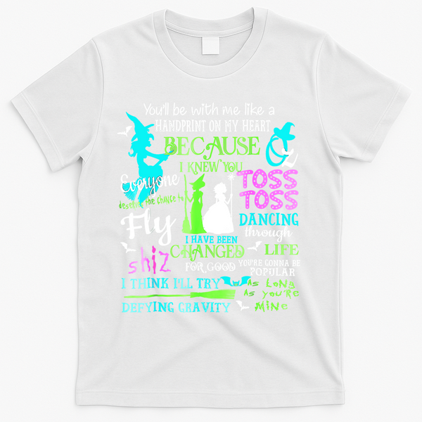 Halloween Wicked Musical T-Shirt - White