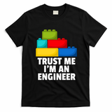 I´m An Engineer Building Blocks Brick Toy Builder T-Shirt - Black