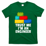 I´m An Engineer Building Blocks Brick Toy Builder T-Shirt - Irish Green