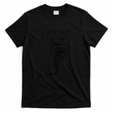 I Am The Twister Scary Storm Tornado Weather Costume T-Shirt - Black