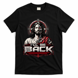 I’ll Be Back Cyber Jesus T-Shirt - Black