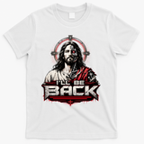 I’ll Be Back Cyber Jesus T-Shirt - White