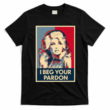 I Beg Your Pardon T-Shirt - Black