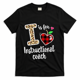 Instructional Coach Crew Back To School Matching Group Cute Gift T-Shirt - Black