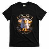 In Loving Memoru Of Jackie Bald Eagle Memorial Tribute RIP 2012-2026 T-Shirt - Black
