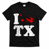 I Love Texas Chainsaw T-Shirt - Black