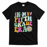 In My Fifth Grade Era Back To School 5th Grade Teacher T-Shirt - Black