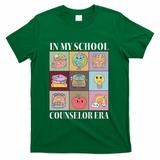 In My School Counselor Era Back To School Teacher Counseling T-Shirt - Green