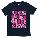 In My Second Grade Era Teachers Women Back To School T-Shirt - Navy