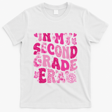 In My Second Grade Era Teachers Women Back To School T-Shirt - White