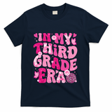 In My Third Grade Era Teachers Women Back To School T-Shirt - Navy