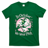 In October We Wear Halloween Party Great Gift T-Shirt - Green