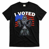 I Voted Werewolf T-Shirt - Black