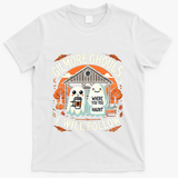I Will Follow Apparel Gilmore Ghouls Where You Haunt T-Shirt - White