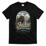Jackie Eagle Big Bear Valley Legend Wild & Free Forever 2012-2026  T-Shirt - Black