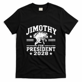 Jimothy For President 2028 Viral Racoon T-Shirt - Black