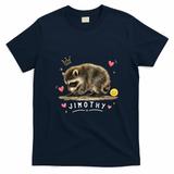 Jimothy Famous Seattle Raccoon T-Shirt - Navy Blue